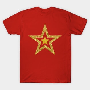 Luxury gold stars T-Shirt